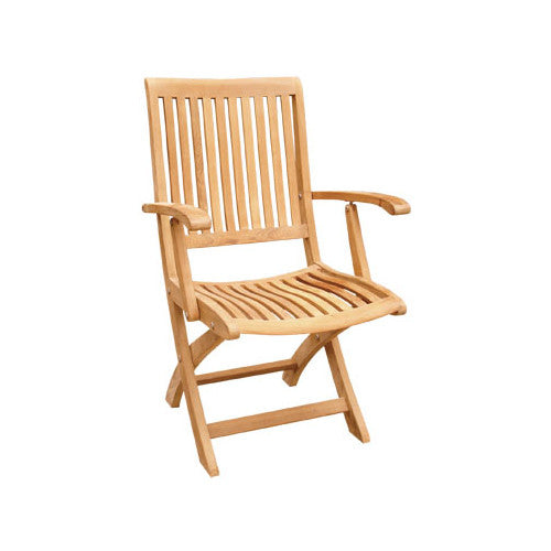 Judy Folding Arm Chair Outdoor Chair HiTeak     Four Hands, Burke Decor, Mid Century Modern Furniture, Old Bones Furniture Company, Old Bones Co, Modern Mid Century, Designer Furniture, https://www.oldbonesco.com/