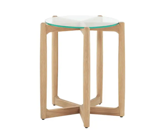 Hetta Side Table OakSide Table Moe's  Oak   Four Hands, Mid Century Modern Furniture, Old Bones Furniture Company, Old Bones Co, Modern Mid Century, Designer Furniture, https://www.oldbonesco.com/