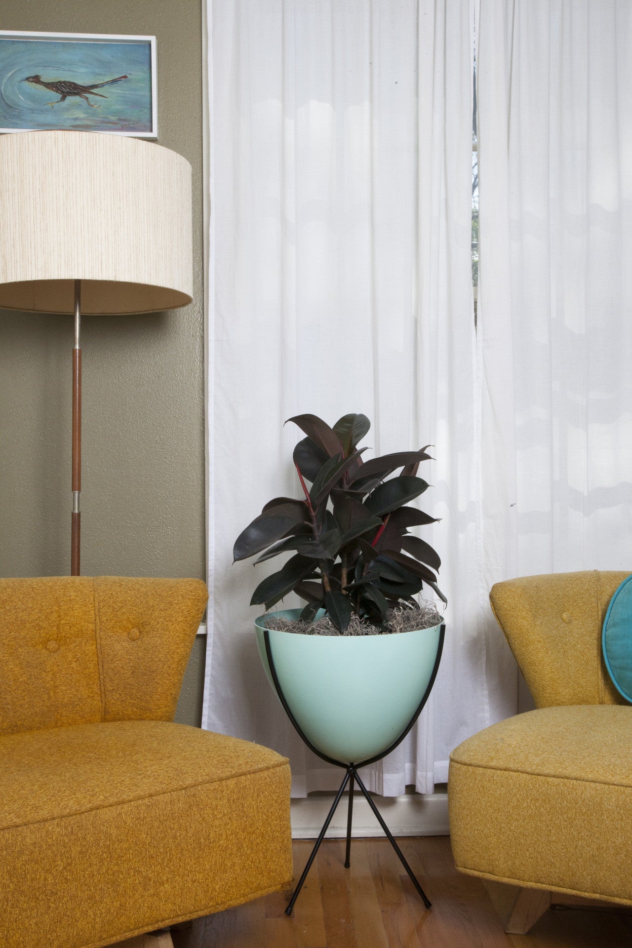 Retro Bullet Planter - Hip Haven Pots, Vases, Vessels Hip Haven     Four Hands, Burke Decor, Mid Century Modern Furniture, Old Bones Furniture Company, Old Bones Co, Modern Mid Century, Designer Furniture, https://www.oldbonesco.com/