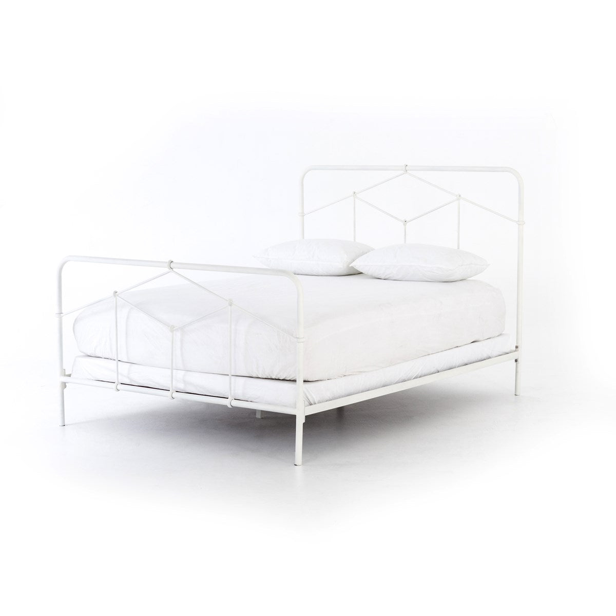 Casey Bed White / KingBed Four Hands  White King  Four Hands, Burke Decor, Mid Century Modern Furniture, Old Bones Furniture Company, Old Bones Co, Modern Mid Century, Designer Furniture, https://www.oldbonesco.com/