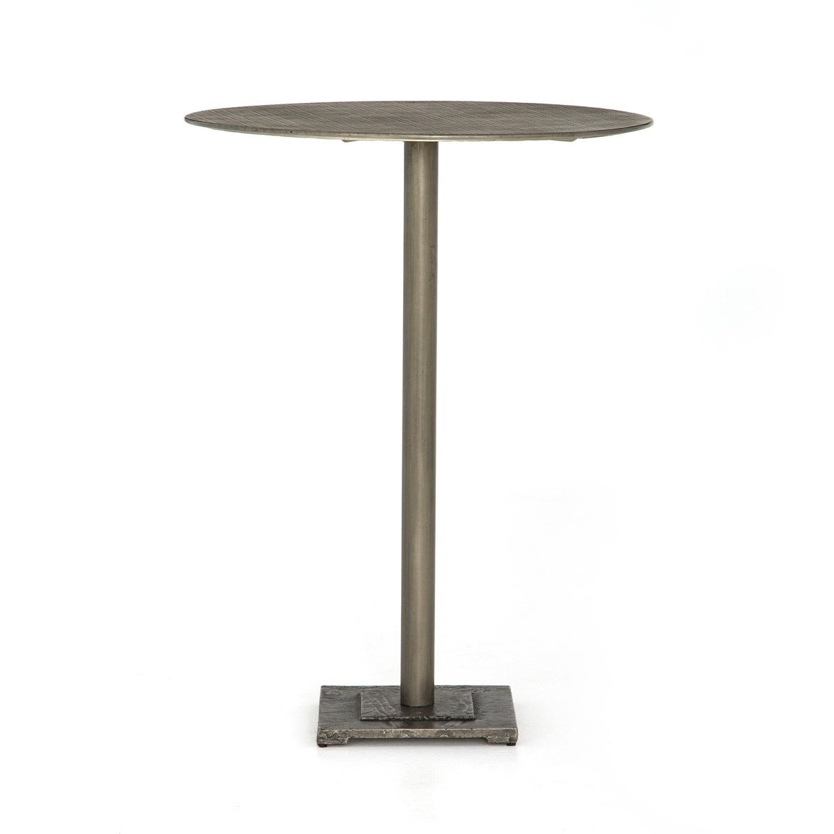 Fannin Bar Table-Acid Aged Brass Table Four Hands     Four Hands, Burke Decor, Mid Century Modern Furniture, Old Bones Furniture Company, Old Bones Co, Modern Mid Century, Designer Furniture, https://www.oldbonesco.com/