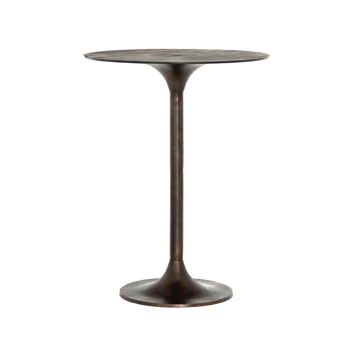 Load image into Gallery viewer, Simone Bar + Counter Table Antique Rust / Bar TableTable Four Hands  Antique Rust Bar Table  Four Hands, Burke Decor, Mid Century Modern Furniture, Old Bones Furniture Company, Old Bones Co, Modern Mid Century, Designer Furniture, https://www.oldbonesco.com/
