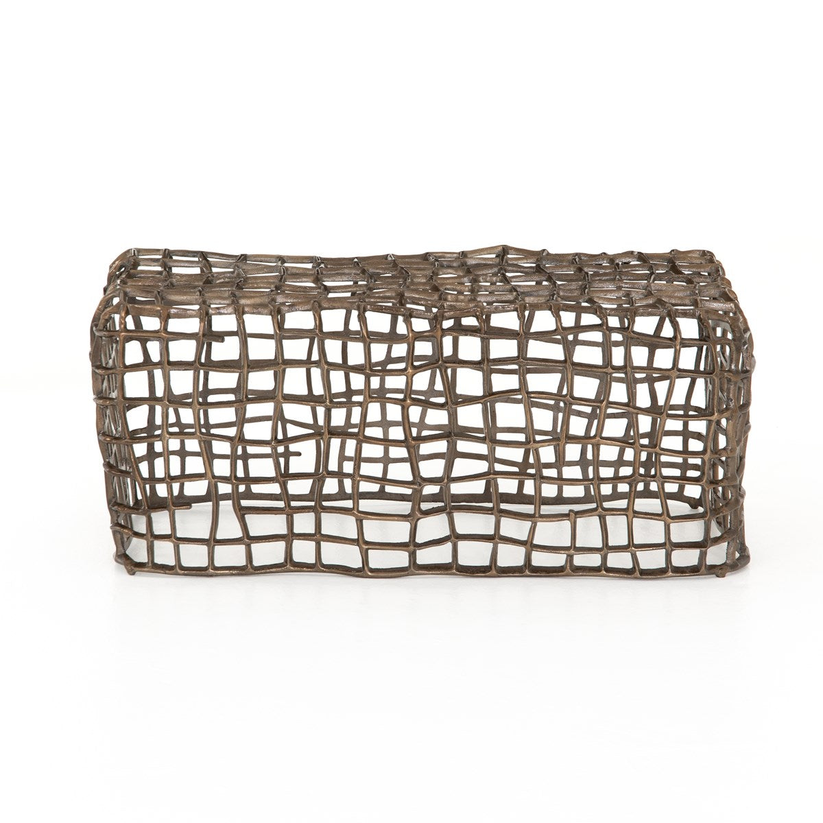 Zander Outdoor Bench-Aged Bronze Outdoor Bench Four Hands     Four Hands, Burke Decor, Mid Century Modern Furniture, Old Bones Furniture Company, Old Bones Co, Modern Mid Century, Designer Furniture, https://www.oldbonesco.com/
