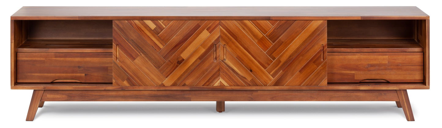 Herringbone TV Stand Low tv stand Lievo     Four Hands, Burke Decor, Mid Century Modern Furniture, Old Bones Furniture Company, Old Bones Co, Modern Mid Century, Designer Furniture, https://www.oldbonesco.com/