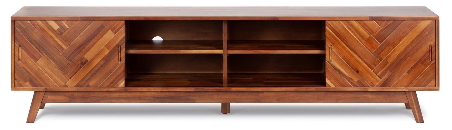 Herringbone TV Stand Low tv stand Lievo     Four Hands, Burke Decor, Mid Century Modern Furniture, Old Bones Furniture Company, Old Bones Co, Modern Mid Century, Designer Furniture, https://www.oldbonesco.com/