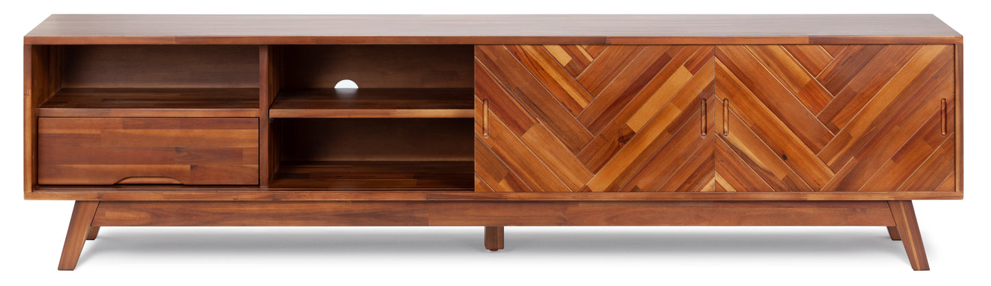 Herringbone TV Stand Low tv stand Lievo     Four Hands, Burke Decor, Mid Century Modern Furniture, Old Bones Furniture Company, Old Bones Co, Modern Mid Century, Designer Furniture, https://www.oldbonesco.com/