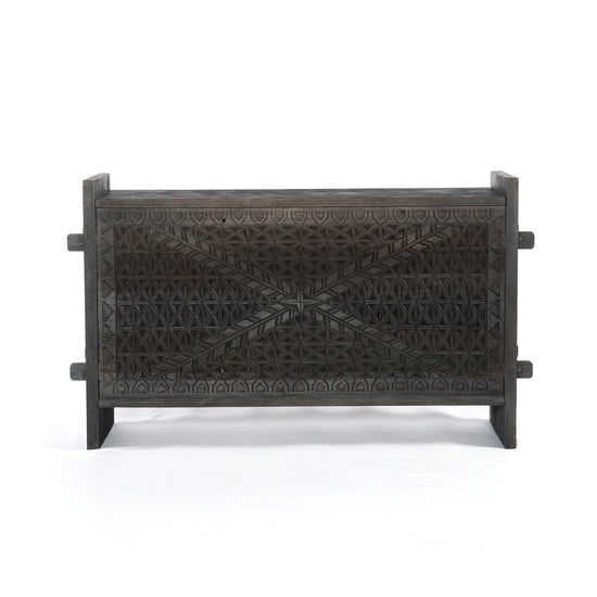 Columbus Trunk Console Trunk Console Four Hands     Four Hands, Burke Decor, Mid Century Modern Furniture, Old Bones Furniture Company, Old Bones Co, Modern Mid Century, Designer Furniture, https://www.oldbonesco.com/