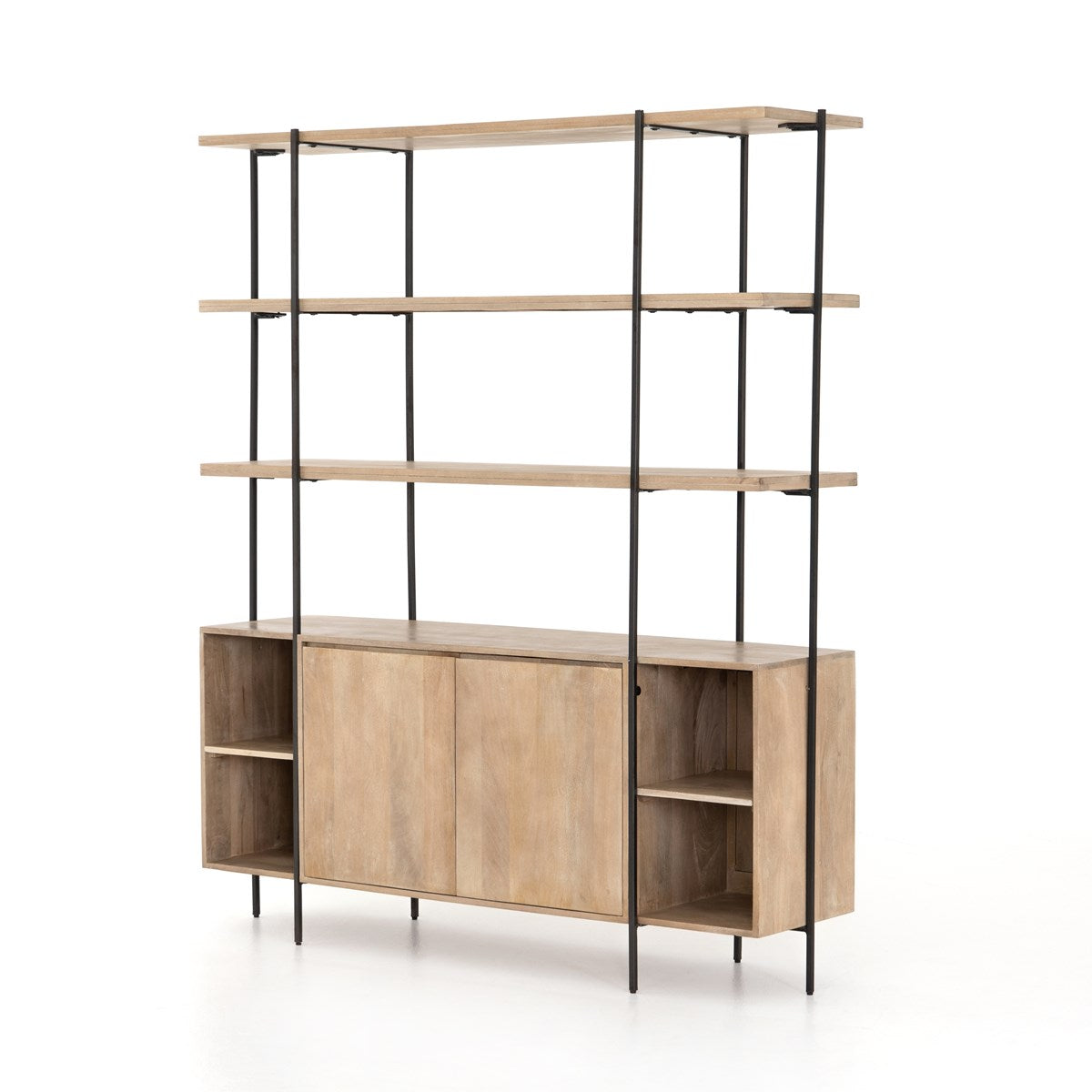 Elena Sideboard and Hutch Sideboard and Hutch Four Hands     Four Hands, Burke Decor, Mid Century Modern Furniture, Old Bones Furniture Company, Old Bones Co, Modern Mid Century, Designer Furniture, https://www.oldbonesco.com/