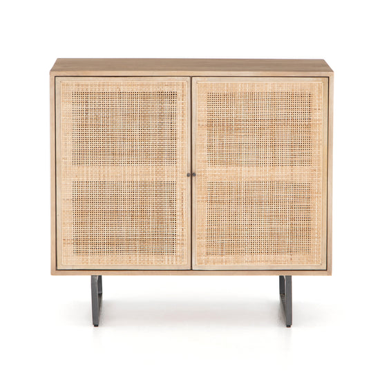 Load image into Gallery viewer, Carmel Small Cabinet - Natural Mango Cabinets &amp;amp; Storage Four Hands     Four Hands, Burke Decor, Mid Century Modern Furniture, Old Bones Furniture Company, Old Bones Co, Modern Mid Century, Designer Furniture, https://www.oldbonesco.com/
