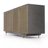 Hendrick Sideboard Sideboards & Storage Four Hands     Four Hands, Burke Decor, Mid Century Modern Furniture, Old Bones Furniture Company, Old Bones Co, Modern Mid Century, Designer Furniture, https://www.oldbonesco.com/