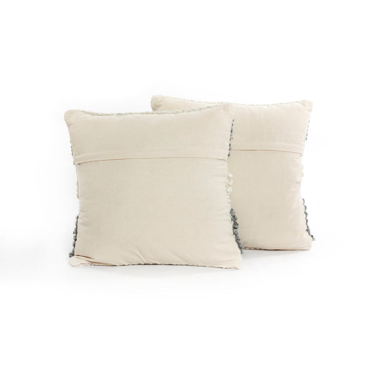 Textured Stripe Pillow, Set of 2-20" Pillow Four Hands     Four Hands, Burke Decor, Mid Century Modern Furniture, Old Bones Furniture Company, Old Bones Co, Modern Mid Century, Designer Furniture, https://www.oldbonesco.com/