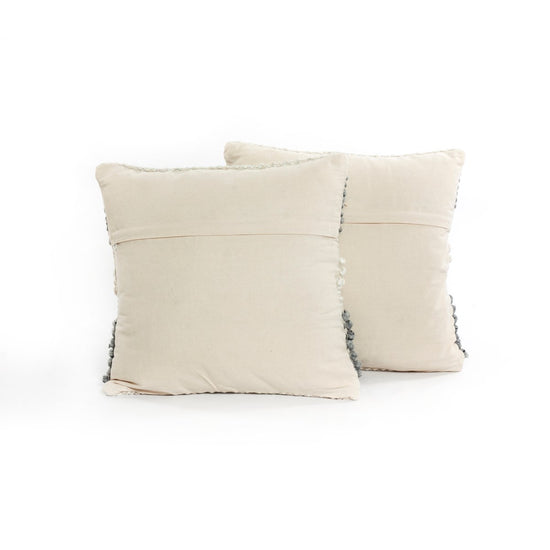 Textured Stripe Pillow, Set of 2-20" Pillow Four Hands     Four Hands, Burke Decor, Mid Century Modern Furniture, Old Bones Furniture Company, Old Bones Co, Modern Mid Century, Designer Furniture, https://www.oldbonesco.com/