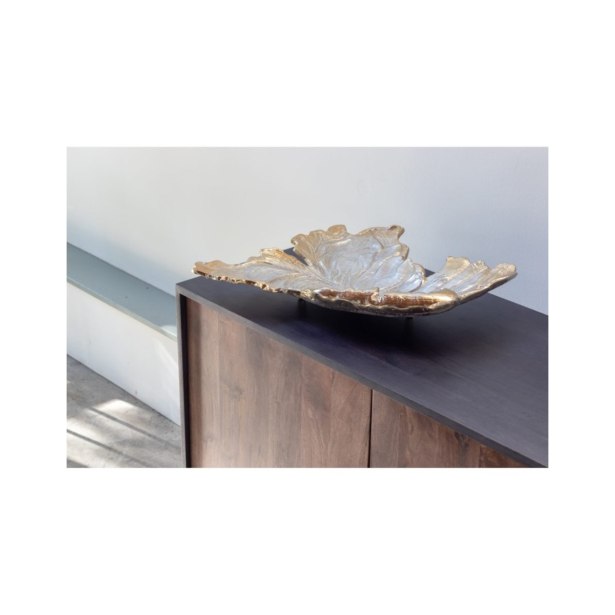 Load image into Gallery viewer, Champagne Leaf Tray Trays Moe&amp;#39;s     Four Hands, Burke Decor, Mid Century Modern Furniture, Old Bones Furniture Company, Old Bones Co, Modern Mid Century, Designer Furniture, https://www.oldbonesco.com/
