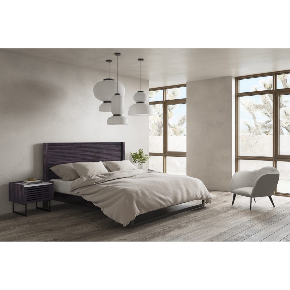 Paloma King Bed King Bed Moe's     Four Hands, Burke Decor, Mid Century Modern Furniture, Old Bones Furniture Company, Old Bones Co, Modern Mid Century, Designer Furniture, https://www.oldbonesco.com/