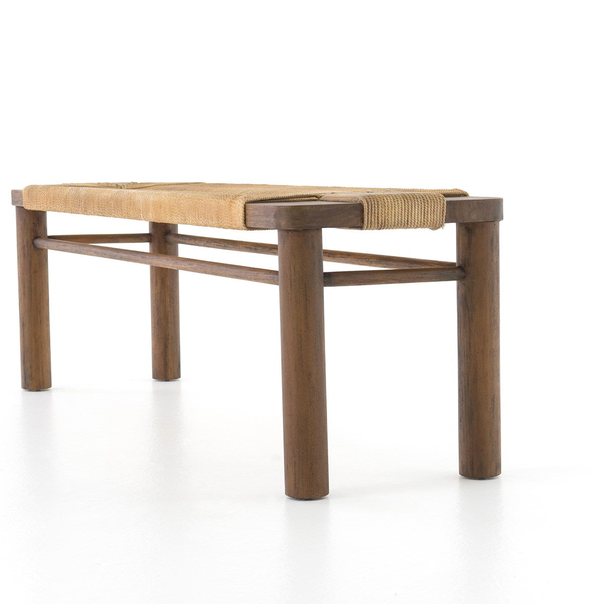 Shona Bench Bench Four Hands     Four Hands, Burke Decor, Mid Century Modern Furniture, Old Bones Furniture Company, Old Bones Co, Modern Mid Century, Designer Furniture, https://www.oldbonesco.com/