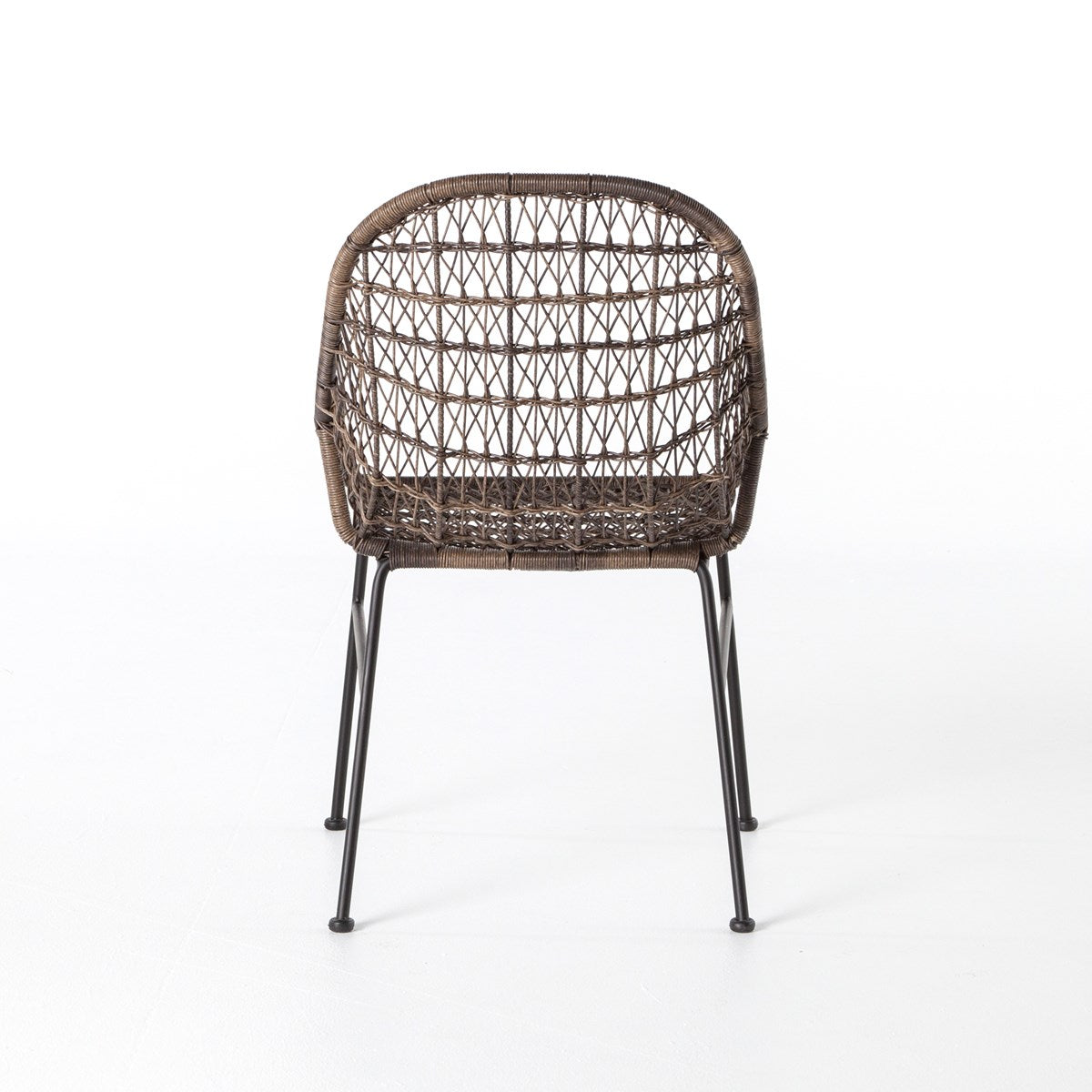 Bandera Outdoor Woven Dining Chair Dining Chair Four Hands     Four Hands, Burke Decor, Mid Century Modern Furniture, Old Bones Furniture Company, Old Bones Co, Modern Mid Century, Designer Furniture, https://www.oldbonesco.com/