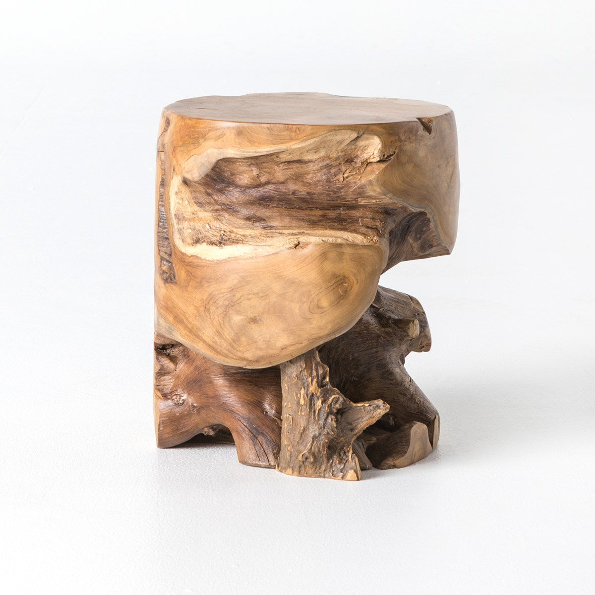 Teak Stool Natural TeakStool Four Hands  Natural Teak   Four Hands, Burke Decor, Mid Century Modern Furniture, Old Bones Furniture Company, Old Bones Co, Modern Mid Century, Designer Furniture, https://www.oldbonesco.com/