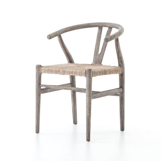 Muestra Dining Chair Weathered GreyDining Chair Four Hands  Weathered Grey   Four Hands, Burke Decor, Mid Century Modern Furniture, Old Bones Furniture Company, Old Bones Co, Modern Mid Century, Designer Furniture, https://www.oldbonesco.com/