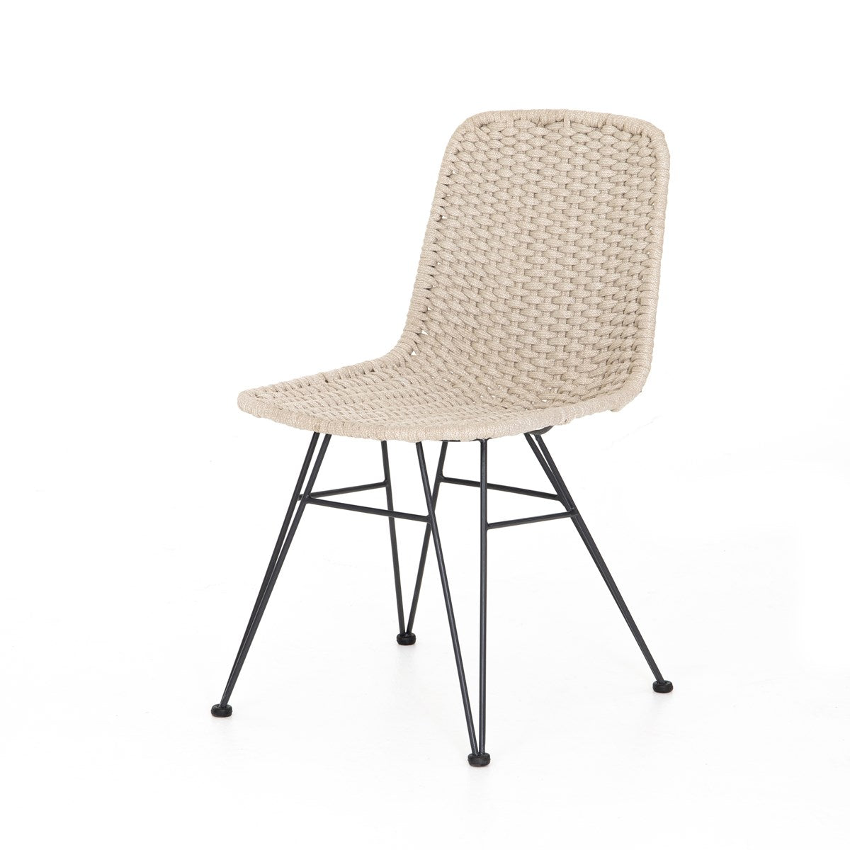 Load image into Gallery viewer, Dema Outdoor Dining Chair NaturalDinning Chair Four Hands  Natural   Four Hands, Burke Decor, Mid Century Modern Furniture, Old Bones Furniture Company, Old Bones Co, Modern Mid Century, Designer Furniture, https://www.oldbonesco.com/
