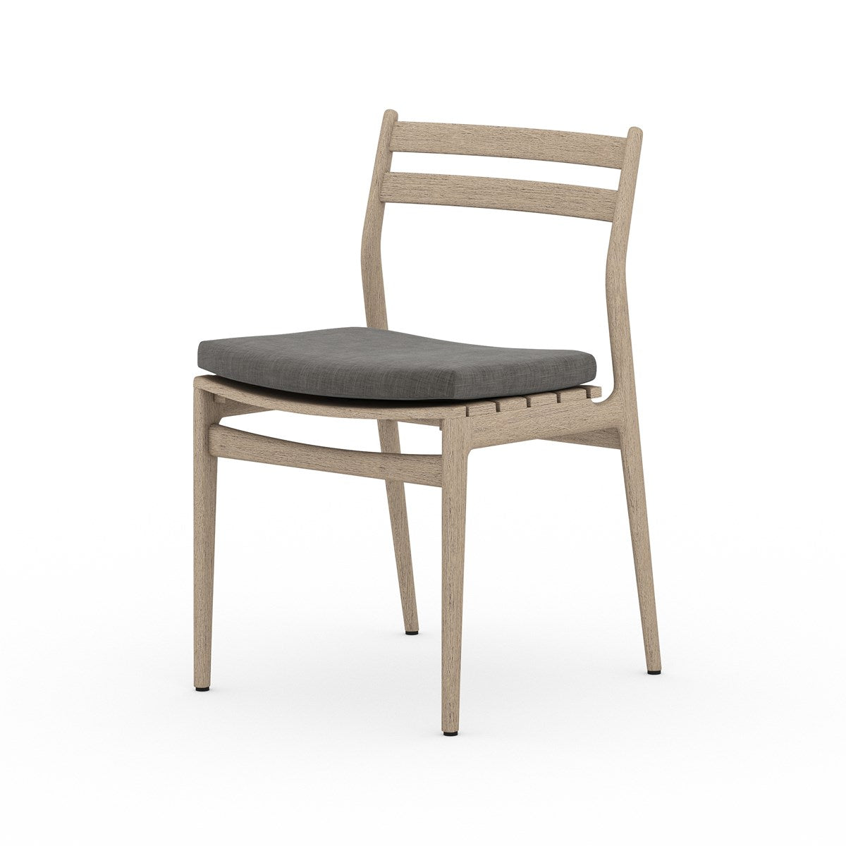 Atherton Outdoor Dining Chair Charcoal / Washed BrownDining Chair Four Hands  Charcoal Washed Brown  Four Hands, Burke Decor, Mid Century Modern Furniture, Old Bones Furniture Company, Old Bones Co, Modern Mid Century, Designer Furniture, https://www.oldbonesco.com/