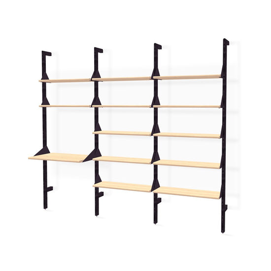 Branch-3 Desk Shelving Unit SHELVING Gus*     Four Hands, Burke Decor, Mid Century Modern Furniture, Old Bones Furniture Company, Old Bones Co, Modern Mid Century, Designer Furniture, https://www.oldbonesco.com/