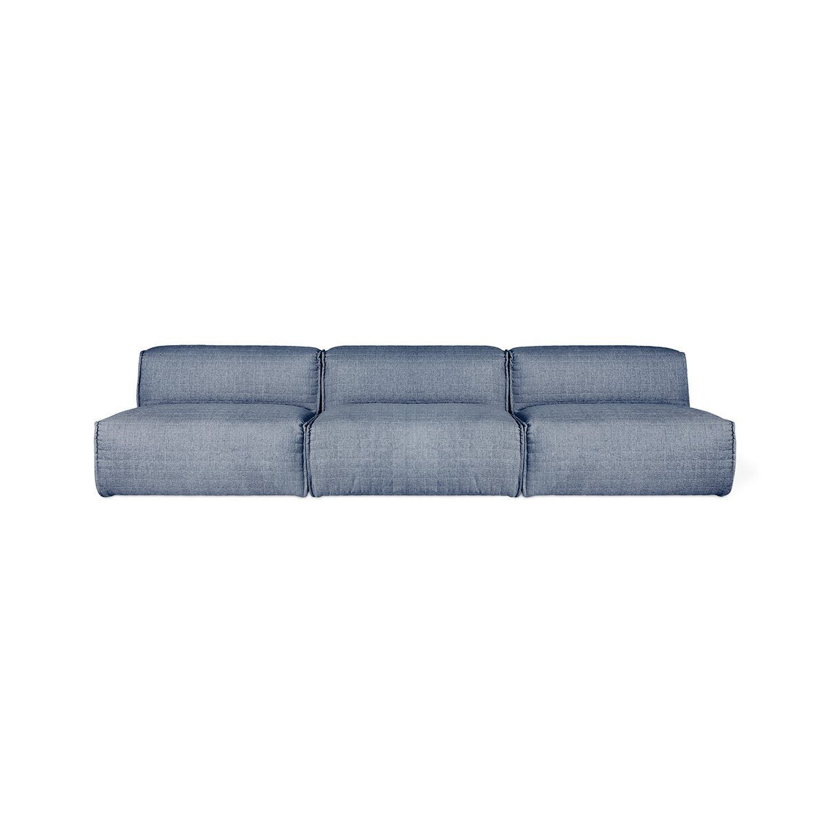 Nexus Modular 3-Pc Sofa Thea MarineSofa Gus*  Thea Marine   Four Hands, Burke Decor, Mid Century Modern Furniture, Old Bones Furniture Company, Old Bones Co, Modern Mid Century, Designer Furniture, https://www.oldbonesco.com/