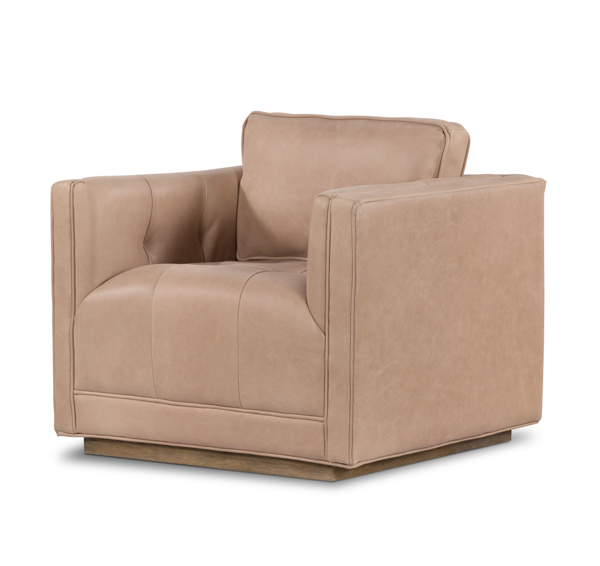 Kiera Swivel Chair Palermo NudeSwivel Chair Four Hands  Palermo Nude   Four Hands, Mid Century Modern Furniture, Old Bones Furniture Company, Old Bones Co, Modern Mid Century, Designer Furniture, https://www.oldbonesco.com/