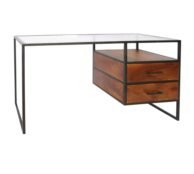 Kristen Desk Desk Dovetail     Four Hands, Mid Century Modern Furniture, Old Bones Furniture Company, Old Bones Co, Modern Mid Century, Designer Furniture, https://www.oldbonesco.com/