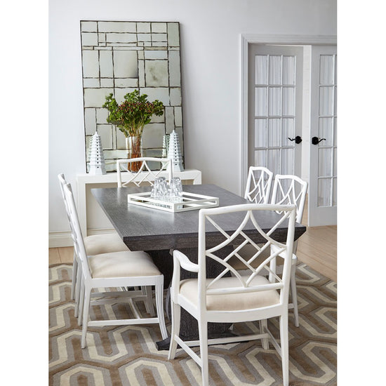 Load image into Gallery viewer, Evelyn Side Chair, White Dining Chair Bungalow 5     Four Hands, Burke Decor, Mid Century Modern Furniture, Old Bones Furniture Company, Old Bones Co, Modern Mid Century, Designer Furniture, https://www.oldbonesco.com/
