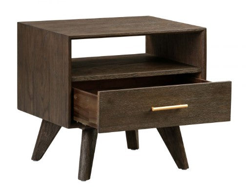 Loft Wooden Nightstand Nightstand TOV Furniture     Four Hands, Mid Century Modern Furniture, Old Bones Furniture Company, Old Bones Co, Modern Mid Century, Designer Furniture, https://www.oldbonesco.com/