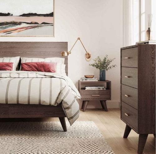 Loft Wooden Nightstand Nightstand TOV Furniture     Four Hands, Mid Century Modern Furniture, Old Bones Furniture Company, Old Bones Co, Modern Mid Century, Designer Furniture, https://www.oldbonesco.com/