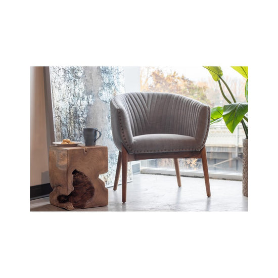 Kismet Tub Chair Grey Occasional Chairs Moe's     Four Hands, Burke Decor, Mid Century Modern Furniture, Old Bones Furniture Company, Old Bones Co, Modern Mid Century, Designer Furniture, https://www.oldbonesco.com/
