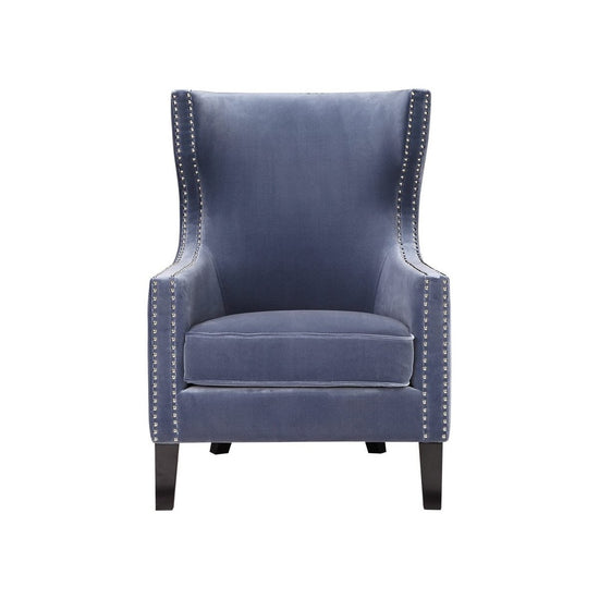Valley Arm Chair Blue Occasional Chairs Moe's     Four Hands, Burke Decor, Mid Century Modern Furniture, Old Bones Furniture Company, Old Bones Co, Modern Mid Century, Designer Furniture, https://www.oldbonesco.com/