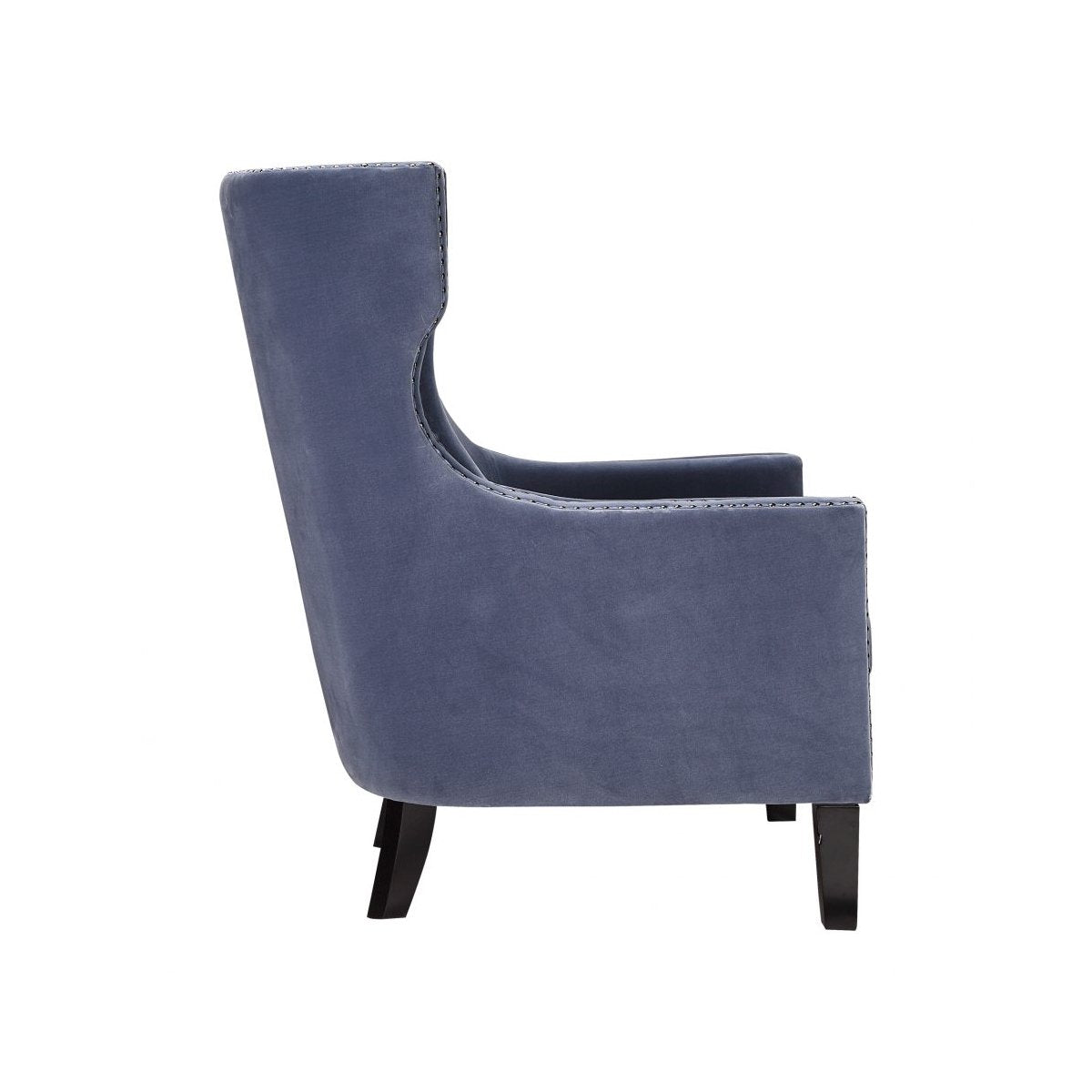 Valley Arm Chair Blue Occasional Chairs Moe's     Four Hands, Burke Decor, Mid Century Modern Furniture, Old Bones Furniture Company, Old Bones Co, Modern Mid Century, Designer Furniture, https://www.oldbonesco.com/