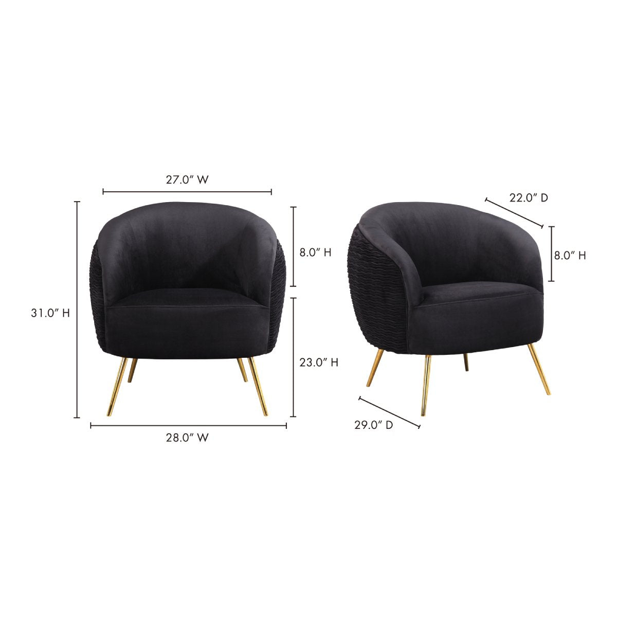 Sparro Lounge Chair Occasional Chairs Moe's     Four Hands, Burke Decor, Mid Century Modern Furniture, Old Bones Furniture Company, Old Bones Co, Modern Mid Century, Designer Furniture, https://www.oldbonesco.com/