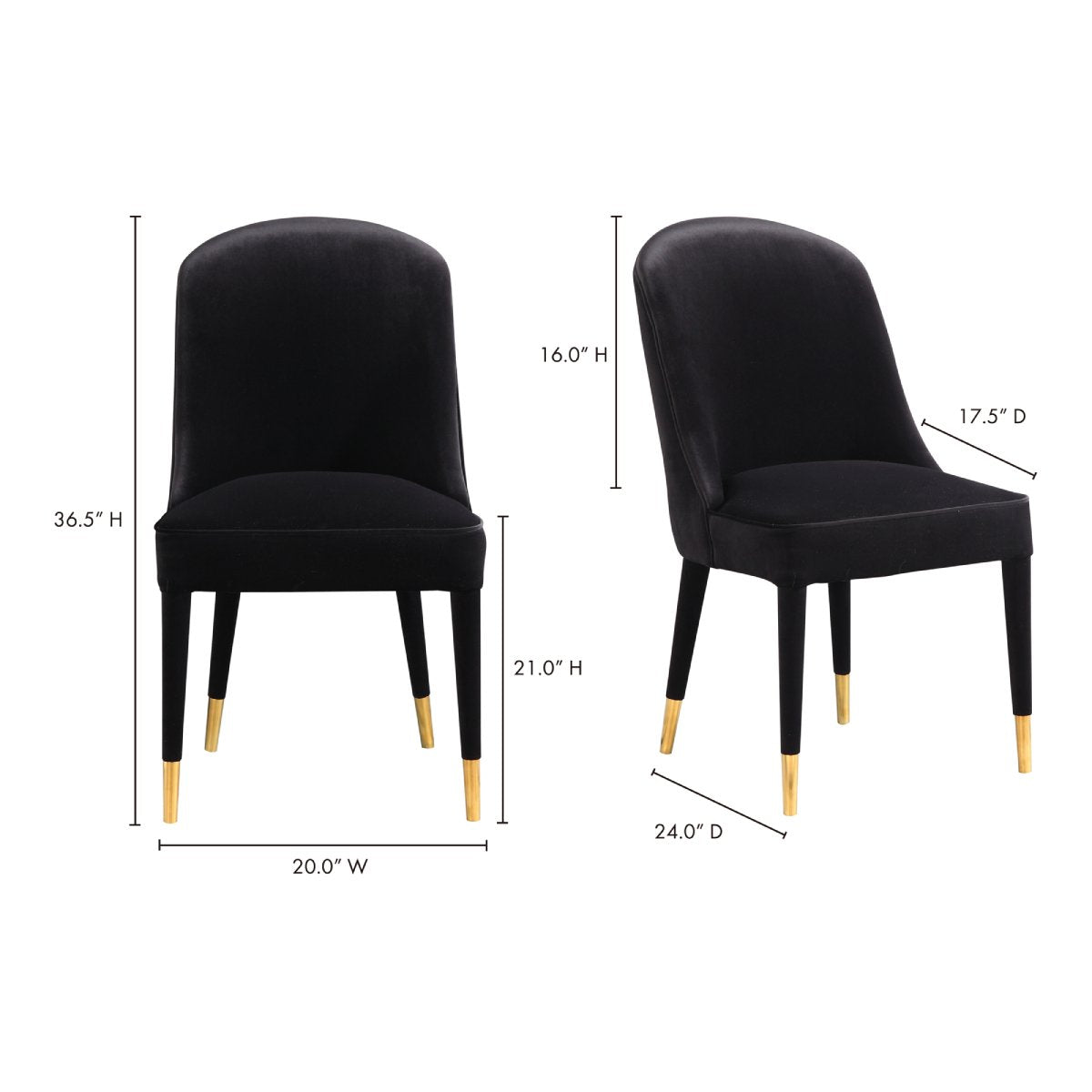 Load image into Gallery viewer, Liberty Dining Chair-M2 Dining Chairs Moe&amp;#39;s     Four Hands, Burke Decor, Mid Century Modern Furniture, Old Bones Furniture Company, Old Bones Co, Modern Mid Century, Designer Furniture, https://www.oldbonesco.com/
