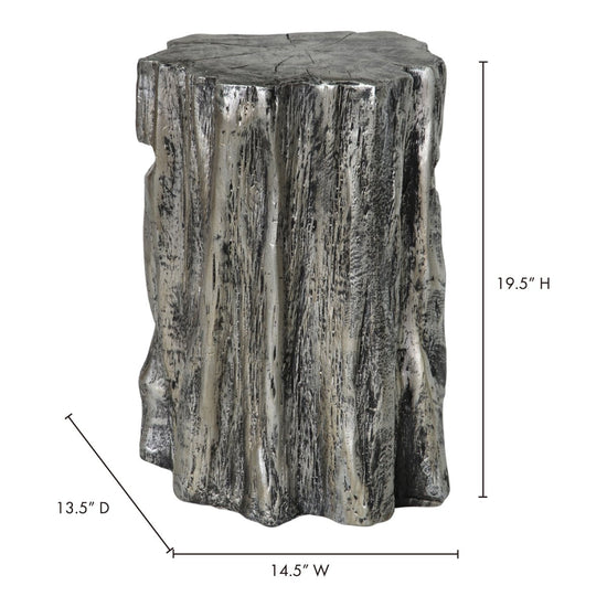Trunk Stool Antique Silver Stools Moe's     Four Hands, Burke Decor, Mid Century Modern Furniture, Old Bones Furniture Company, Old Bones Co, Modern Mid Century, Designer Furniture, https://www.oldbonesco.com/
