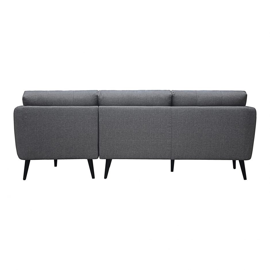Carson Sectional Grey Right Sectional Sofa Moe's     Four Hands, Burke Decor, Mid Century Modern Furniture, Old Bones Furniture Company, Old Bones Co, Modern Mid Century, Designer Furniture, https://www.oldbonesco.com/