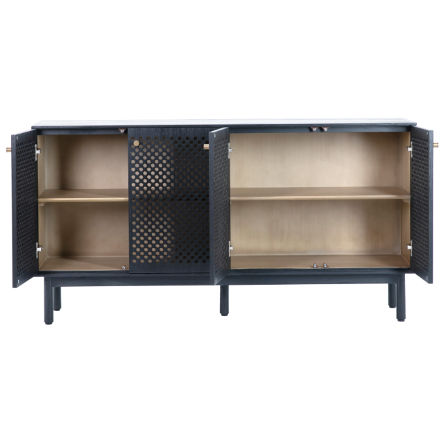 Marquez Sideboard Sideboard Dovetail     Four Hands, Mid Century Modern Furniture, Old Bones Furniture Company, Old Bones Co, Modern Mid Century, Designer Furniture, https://www.oldbonesco.com/