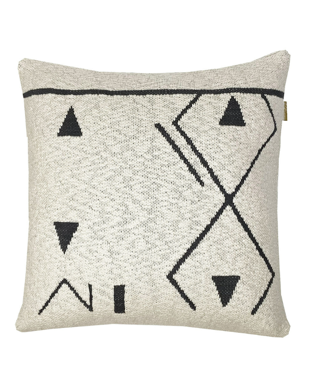 Four Square Geometric Throw Pillow