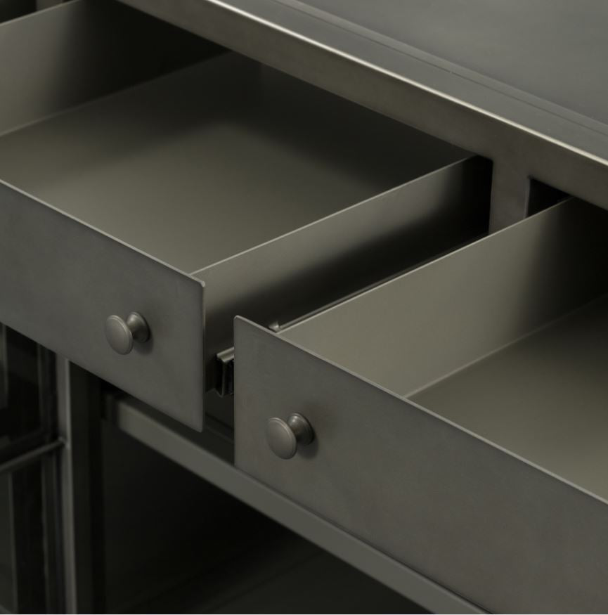 SHADOW BOX MEDIA CONSOLE Cabinets & Storage Four Hands     Four Hands, Burke Decor, Mid Century Modern Furniture, Old Bones Furniture Company, Old Bones Co, Modern Mid Century, Designer Furniture, https://www.oldbonesco.com/
