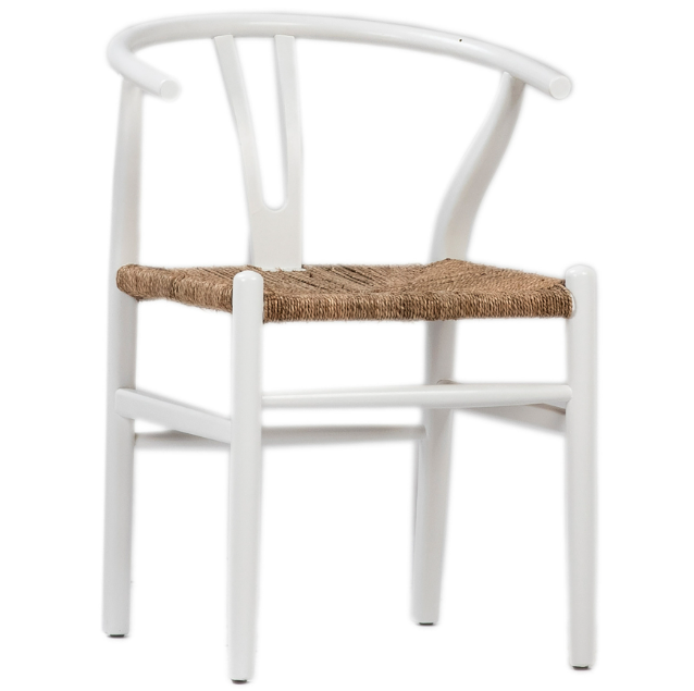 Load image into Gallery viewer, Moya Dining Chair WhiteDining Chair Dovetail  White   Four Hands, Mid Century Modern Furniture, Old Bones Furniture Company, Old Bones Co, Modern Mid Century, Designer Furniture, https://www.oldbonesco.com/
