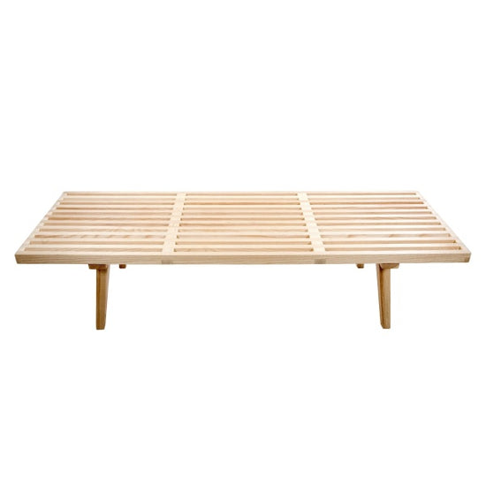 Inwood Slat Mid-Century Platform Bench - Natural Benches Leisuremod     Four Hands, Mid Century Modern Furniture, Old Bones Furniture Company, Old Bones Co, Modern Mid Century, Designer Furniture, https://www.oldbonesco.com/