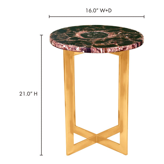 Load image into Gallery viewer, Fossil Accent Table Accent Tables Moe&amp;#39;s     Four Hands, Burke Decor, Mid Century Modern Furniture, Old Bones Furniture Company, Old Bones Co, Modern Mid Century, Designer Furniture, https://www.oldbonesco.com/
