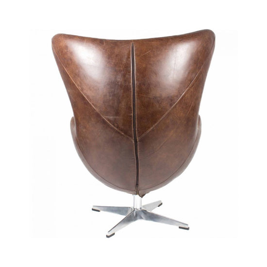 Load image into Gallery viewer, St Anne Swivel Club Chair Brown Occasional Chairs Moe&amp;#39;s     Four Hands, Burke Decor, Mid Century Modern Furniture, Old Bones Furniture Company, Old Bones Co, Modern Mid Century, Designer Furniture, https://www.oldbonesco.com/
