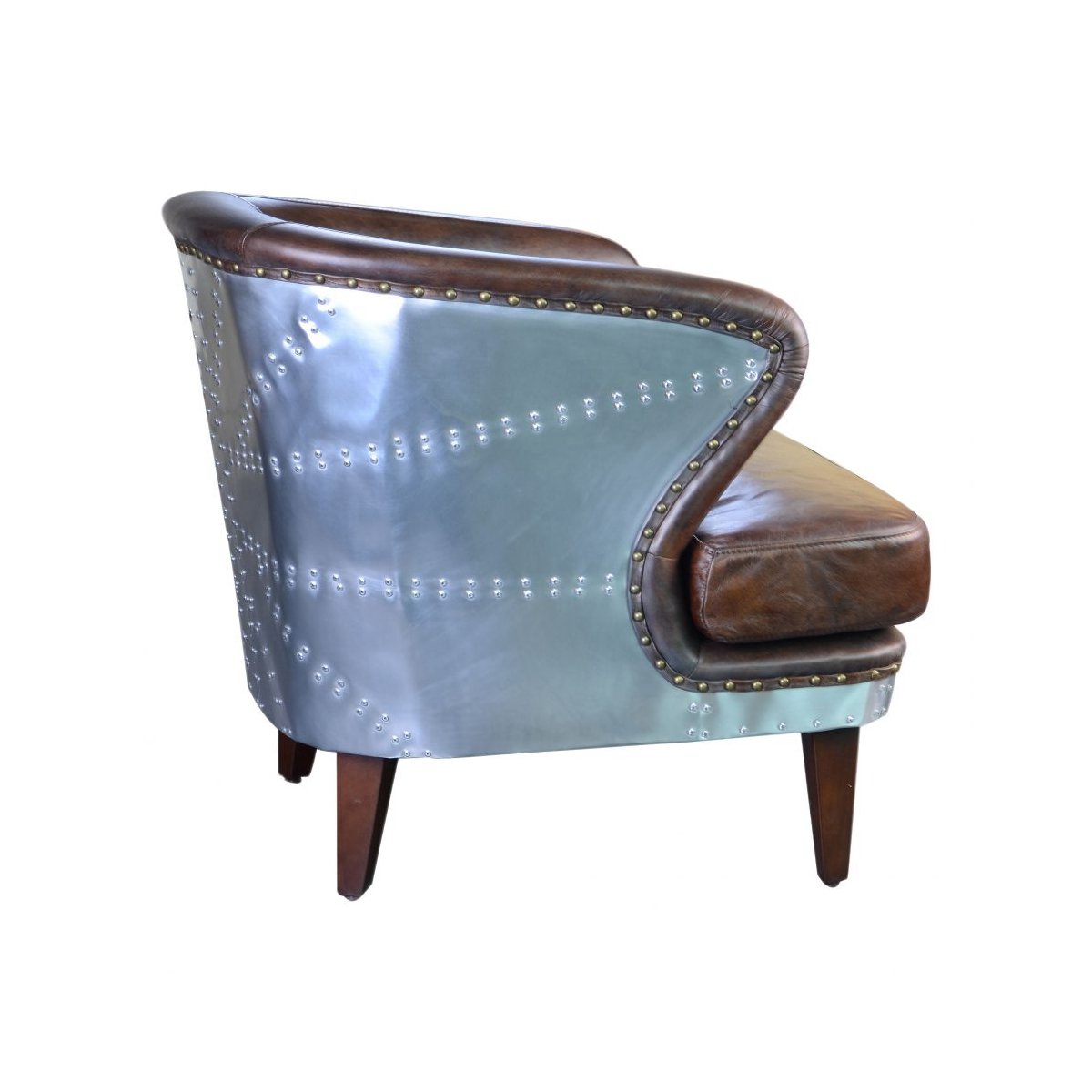 Preston Club Chair Brown Occasional Chairs Moe's     Four Hands, Burke Decor, Mid Century Modern Furniture, Old Bones Furniture Company, Old Bones Co, Modern Mid Century, Designer Furniture, https://www.oldbonesco.com/