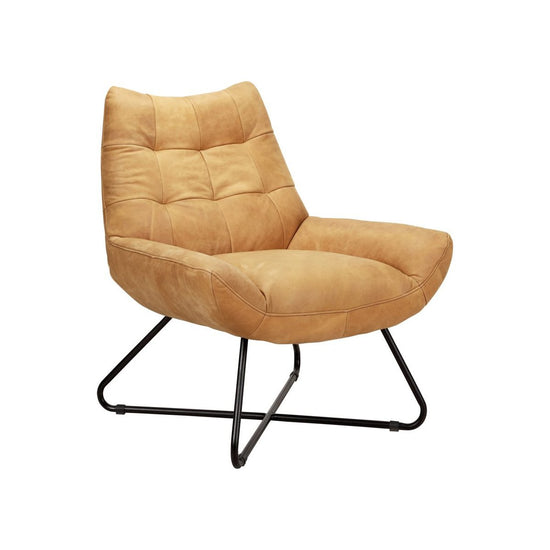 Load image into Gallery viewer, Graduate Lounge Chair TanOccasional Chairs Moe&amp;#39;s  Tan   Four Hands, Burke Decor, Mid Century Modern Furniture, Old Bones Furniture Company, Old Bones Co, Modern Mid Century, Designer Furniture, https://www.oldbonesco.com/
