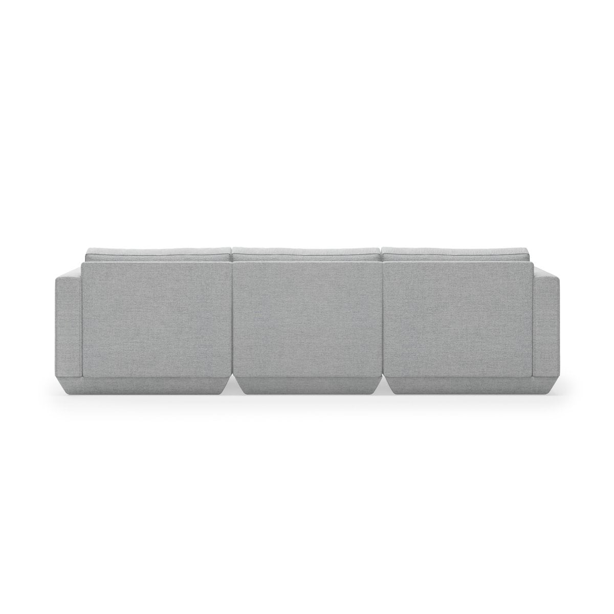 Podium Modular 4PC Sectional RF Sectional Modular Gus*     Four Hands, Burke Decor, Mid Century Modern Furniture, Old Bones Furniture Company, Old Bones Co, Modern Mid Century, Designer Furniture, https://www.oldbonesco.com/