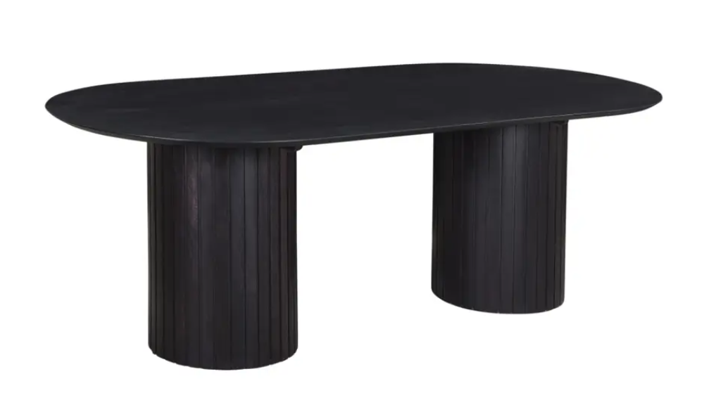 Load image into Gallery viewer, Povera Dining Table Dining Table Moe&amp;#39;s     Four Hands, Mid Century Modern Furniture, Old Bones Furniture Company, Old Bones Co, Modern Mid Century, Designer Furniture, https://www.oldbonesco.com/
