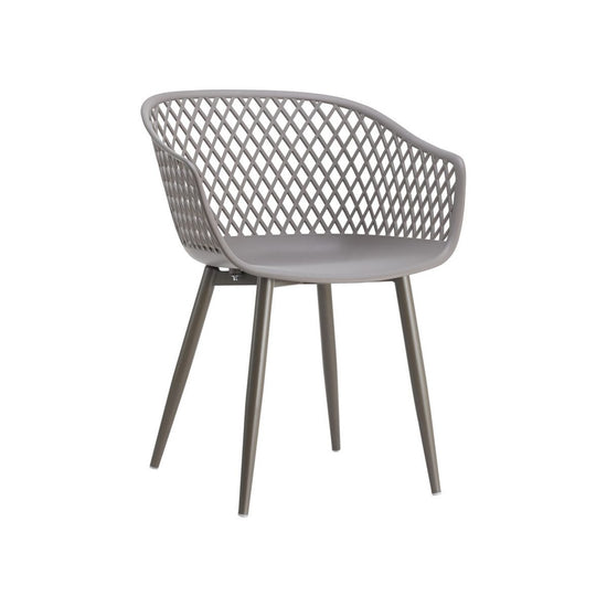Load image into Gallery viewer, Piazza Outdoor Chair-M2 GreyOccasional Chairs Moe&amp;#39;s  Grey   Four Hands, Burke Decor, Mid Century Modern Furniture, Old Bones Furniture Company, Old Bones Co, Modern Mid Century, Designer Furniture, https://www.oldbonesco.com/
